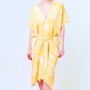 NWT Tina + JO by anthropologie belted kimono, coverup dress size large